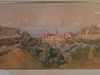 ANTIQUE PAINTING OF LAUSANNE 