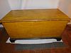 1780 MUSTARD PAINTED BLANKET CHEST 
