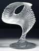 Lalique Crystal 'Trophee' Sculpture