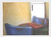 Zev Robinson, Blue Chairs, Fridge