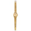 Longines - A 18K yellow gold lady's wristwatch, Longines