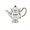 A silver teapot, Italy 20th Century