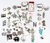 Sterling Silver Figural Jewelry Assortment