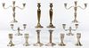 Sterling Silver Candle Stick and Holder Assortment