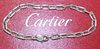 Cartier 18K White Gold Link Chain Retail $4000