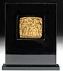 Roman Gold Plaque Asklepios Hygeia, ex-Royal Athena