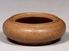 Fulper Pottery Small Matte Brown Bowl c1910