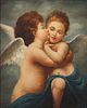 Contemporary Painting of Winged Cherubs