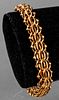 Vintage 14K Yellow Gold Charm Link Bracelet