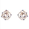 18K Diamond & Sapphire Carvelli Earrings