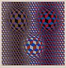 Victor Vasarely
(French/Hungarian, 1906-1997)
Nebulus, 1979