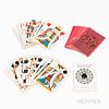 Deck of "Harlequin" Playing Cards, Tiffany & Co., designed by C.E. Carryl.