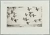 Frank Weston Benson (American, 1862-1951) Over Currituck Marshes, 1926, published state, edition of 150 (Paff, 259). Signed "FrankW.Ben