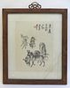 Chinese Painting With Frame