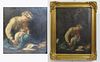 Oil On Canvas After Correggio,Italian 1489- 1534