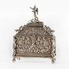 Bolivia, Lidded Silver Chest, 19th Century