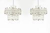 Barovier e Toso - Pair of chandeliers