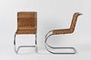 LUDWIG MIES VAN DER ROHE - Two chairs