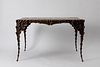 English manufacture - Bronze table