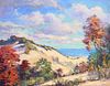 Lester Joseph Chaney Painting California Coastal 1947