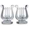 Shannon Crystal Bookends