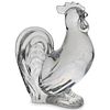 Baccarat Crystal Rooster Figurine