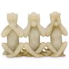 Soapstone Monkey Figurines