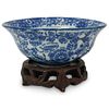 Antique Chinese Porcelain Blue & White Bowl