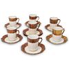 (15Pc) Limoges Porcelain Tea Set