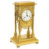 An Exceptional Quality French Ormolu Clock with Dragonflies, circa 1830