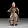 Northern Plains Beaded Hide Doll 