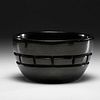 Margaret Tafoya (Santa Clara, 1904-2001) Carved Blackware Pottery Bowl 