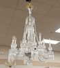 Baccarat Chandelier Grand Crystal
having twelve arms and lights
approximate height 47 inches, diameter 30 inches
Please note: Successful bidder is res