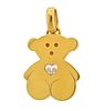 Chopard Tous 18k Gold Floating Diamond Bear Pendant 