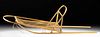20th C. Inuit Wood Sled Toy