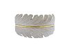 Buccellati Leaf Gold Silver Cuff Bracelet