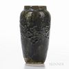 Hugh C. Robertson (1845-1908) for Dedham Pottery Experimental Glaze Vase, Dedham, Massachusetts, c. 1895, marked "Dedham Pottery," "BW"