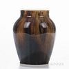 Hugh C. Robertson (1845-1908) for Dedham Pottery Experimental Glaze Vase, Dedham, Massachusetts, c. 1895, marked "Dedham Pottery," "HCR