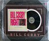 BILL COSBY AUTOGRAPHED VINYL RECORD COVER FRAMED
