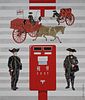 Erik Nitsche (1908 - 1998) "Japan Postal Relics"