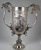 Antique Silver Twin Handled Trophy