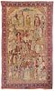 Fine Kirman Famous Leaders of the World Rug, Persia, last quarter 19th century; 8 ft. 3 in. x 5 ft. 1 in.