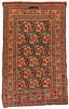 Signed South Persian Rug, last quarter 19th century; 7 ft. 5 in. x 5 ft.