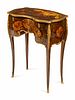 A Louis XV Style Gilt Bronze Mounted Vernis Martin Dressing Table