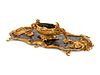A Louis XV Style Gilt Bronze and Chinoiserie Painted Table Centerpiece