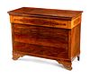 An Italian Mahogany and Marquetry Chest of Drawers