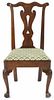 Pennsylvania Queen Anne walnut dining chair, ca.
