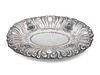 An Italian Silver and Hardstone Inset Centerpiece Bowl