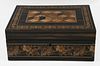 Tunbridge Style Calamander Inlaid Wood Box