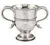 A GEORGE III TWO-HANDLED SILVER CUP, by Thomas Wallis I, Lo